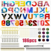 Resin Moulds Silicone Casting Molds Alphabet Letter Numbers