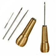 Canvas Leather Sewing Awl Hand Stitcher Kit Tools