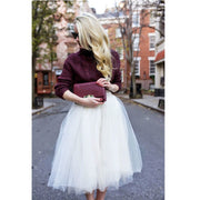 White Tutu Skirt Summer Dress Womens Clothing Size 12