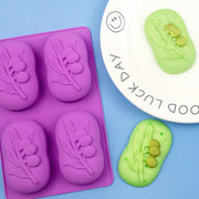 Olive Silicone Soap Mould Mold
