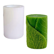 Silicone Candle Molds 3D Leaf Resin Moulds Aromatherapy