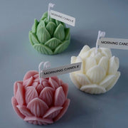 Silicone Mold Lotus Flower Candle Mould