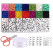 Glass Seed Beads Jump Rings Lobster Clasps Jewellery Making Kit