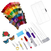 136pcs Embroidery Needle Knitting Sewing Cross Stitching Crochet Kit