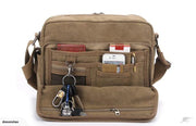 Multi Function Shoulder Bag -Brown
