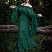 Maxi Dress Ball Dress Medieval Costume Dress Plus Womens Clothing Sz 18