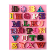 Letter Silicone Moulds Fondant Cake Molds