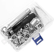 100 Set Grommet Setting Tool Eyelets Installation Kit