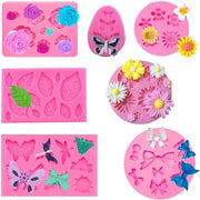 Silicone Mould Flowers Mold Set