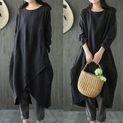 Wrap Linen Dress Womens Clothing Size 14