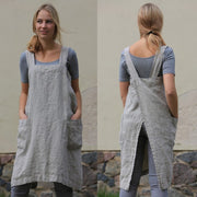 Pinafore Apron Dress Womens Clothing Size 16