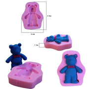 Bear Silicone Mould Cake Soap Mold