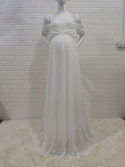 Maxi Wedding Dress Maternity Dresses Womens Clothing Size 10