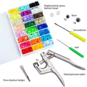DIY Plastic Snap Button & Snap Pliers Tools Kit