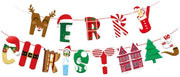 Merry Christmas Foil Balloons Garland Party Decoration