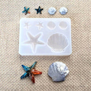 Sea Shell Starfish Resin Mould Silicone Mold