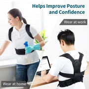 Back Brace Posture Corrector Lumbar Back Support L