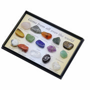 15pcs Natural Crystal Quartz Gemstone Collection