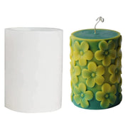 Silicone Candle Molds Flower Resin Moulds Aromatherapy