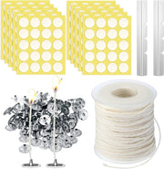 Candle Making Kit Candle Wick Tabs Sticker Set
