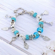 Charm Bracelet Making Kit DIY Jewellery Beads Lollipop Crown Necklace