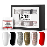 6pcs Nail Art Dipping Powder