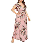 Floral Maxi Dress Boho Summer Dresses Womens Clothing Size 18