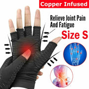 Compression Gloves Wrist Brace Support S