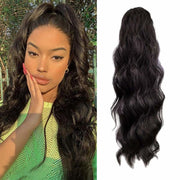 Dark Brown Hair Ponytail Extensions