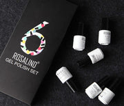 Nail Gel Polish Set 6 Bottles UV Soak Off Gels