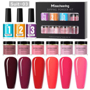 Nail Art Dipping Powder Manicure Set Nail Essential Kit