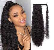 Hair Ponytail Extensions Black