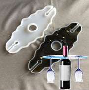 Wine Glass Holder Epoxy Resin Moulds Silicone Molds