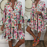 Shirt Dress Floral Dresses Boho Womens Clothing Size 20