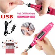 Manicure Set Pedicure Nail File Nail Art Electric USB