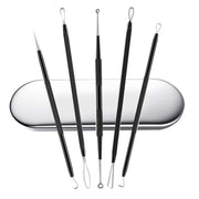 Black Head Pimple Comedone Extractor Tool Acne Removal Kit