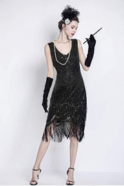 Flapper Dress Gatsby Ball Evening Dress Womens Clothing Size 14