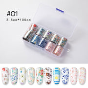 Nail Art Transfer Foil Sticker