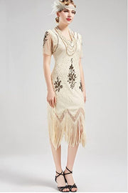 Flapper Dress Gatsby Ball Evening Dress Womens Clothing Size 22
