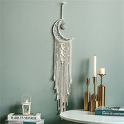 Moon Cotton Dream Catchers Boho Macrame Wall Hanging