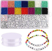 Glass Seed Beads Jump Rings Lobster Clasps Jewellery Making Kit