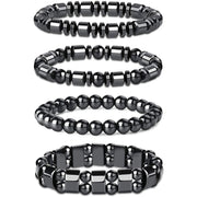 Hematite Beads Bracelets Magnetic Therapy Health Care Loss Weight
