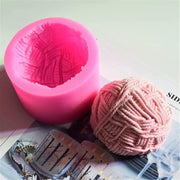 Knit Wool Ball Candle Soap Resin Mould Silicone Fondant Cake Mold