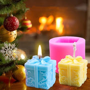 Gift Box Candle Soap Resin Mould Silicone Fondant Cake Mold