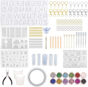 Resin Moulds Silicone Casting Molds Alphabet Letter Numbers