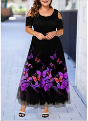 Maxi Dress Off Shoulder Dress Summer Dresses Size 20