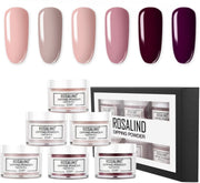 6pcs Nail Art Dipping Powder
