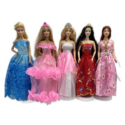 5 Barbie Doll Dress Clothes