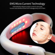 Electric Facial Lifting Slimming Machine LED Photon Therapy Massager