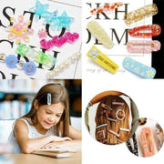 Alligator Hair Clips Barrettes Hair Pin Glitter DIY Making Kit